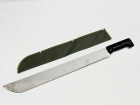 A machete. 60cm