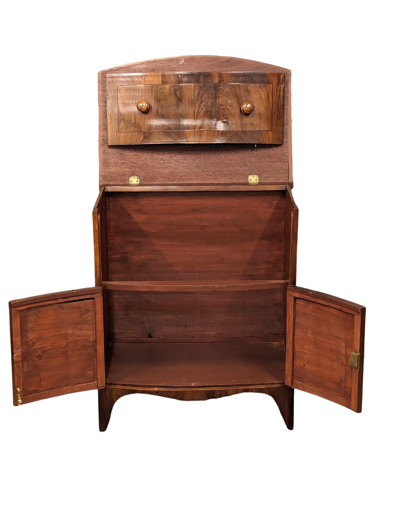 A late 19th Century Georgian style mahogany commode / storage cupboard. 64x44x73cm - Image 5 of 5