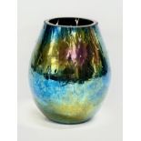 An Iridescent glass vase by Loetz or Kralik. 7x9cm