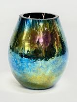 An Iridescent glass vase by Loetz or Kralik. 7x9cm