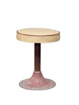 A vintage industrial stool. 43.5cm