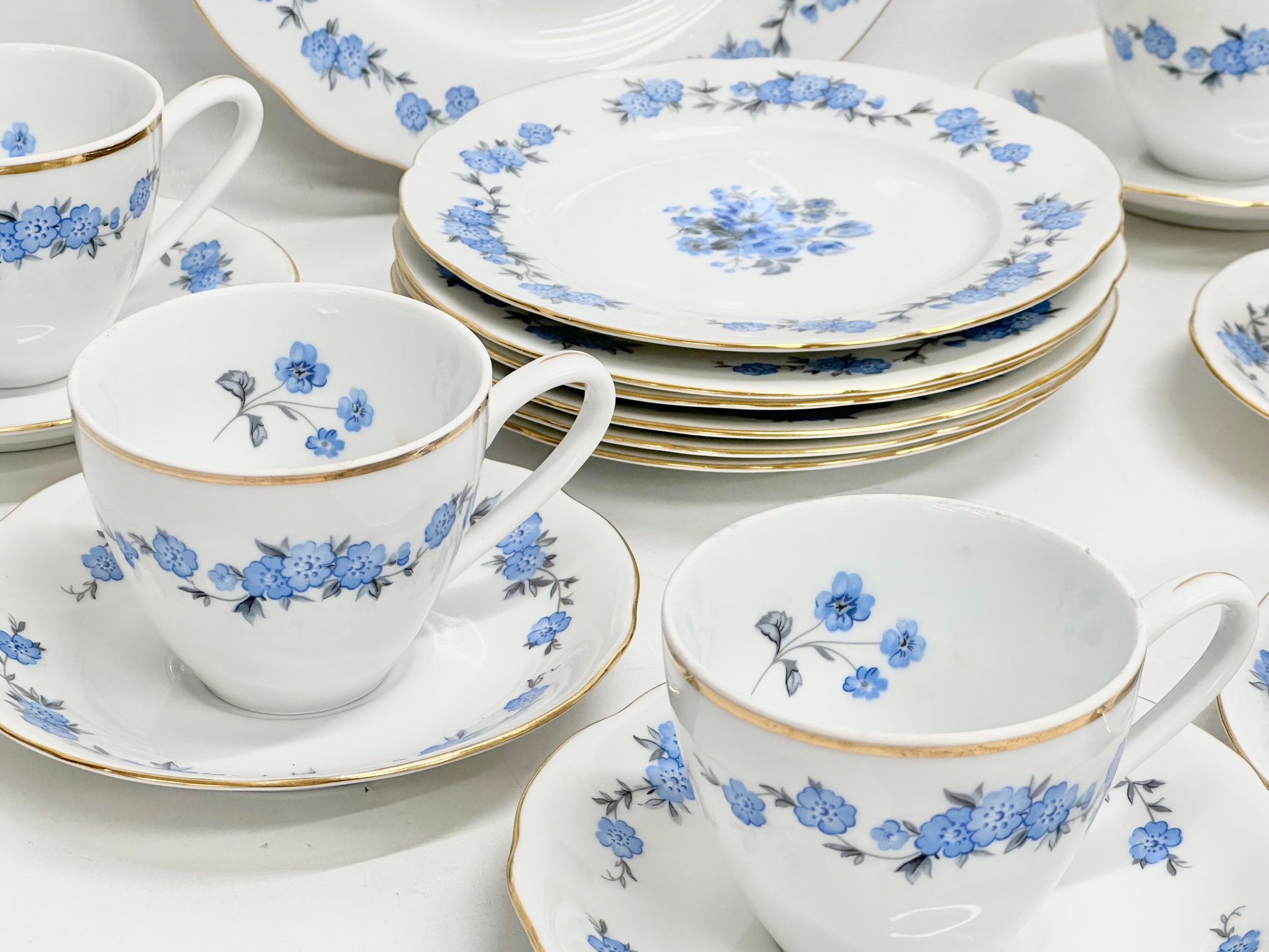 A 19 piece MZ Czechoslovakia tea service. - Image 3 of 4