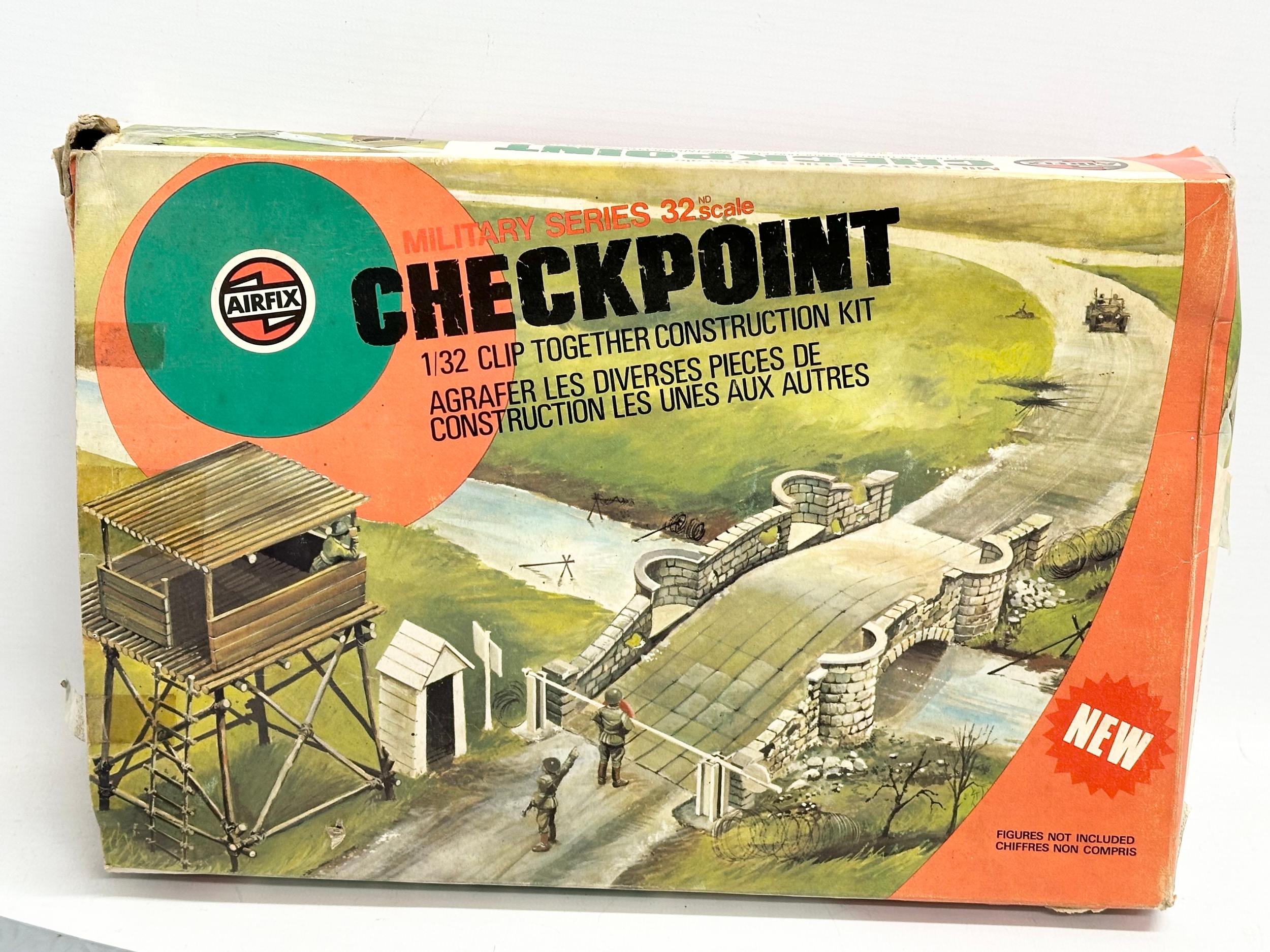 A vintage Airfix Military Series Checkpoint. 1/32. - Image 3 of 3