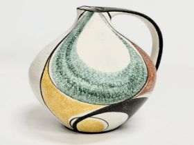 A West German ‘Milano’ 315 jug by Ruscha Keramik. 26x22cm