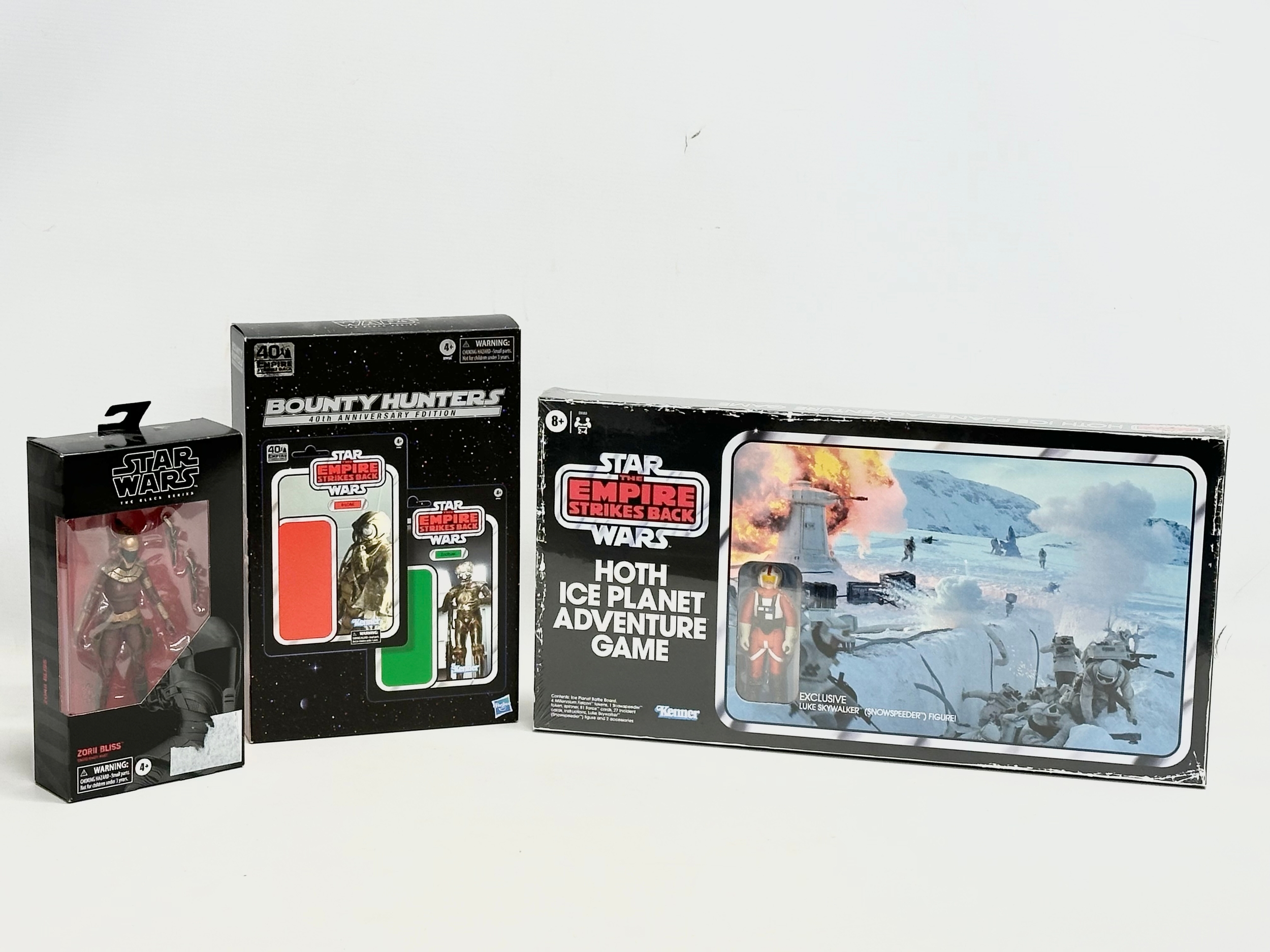 Star Wars toys. A unopened Kenner Star Wars Empire Strikes Back Hoth Ice Planet Adventure Game. A