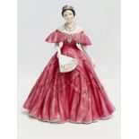 A Limited Edition Royal Worcester Queen Elizabeth, The Queen Mother figurine. To Celebrate the