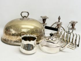 A collection of good quality 19th and Early 20th Century silver plate. Late 19th century food