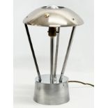 An Art Deco style Steampunk table lamp. 25x41cm