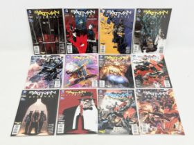 A collection of DC Batman Eternal comic books.