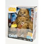 A Star Wars Fur Real ‘Chewie’ in box.