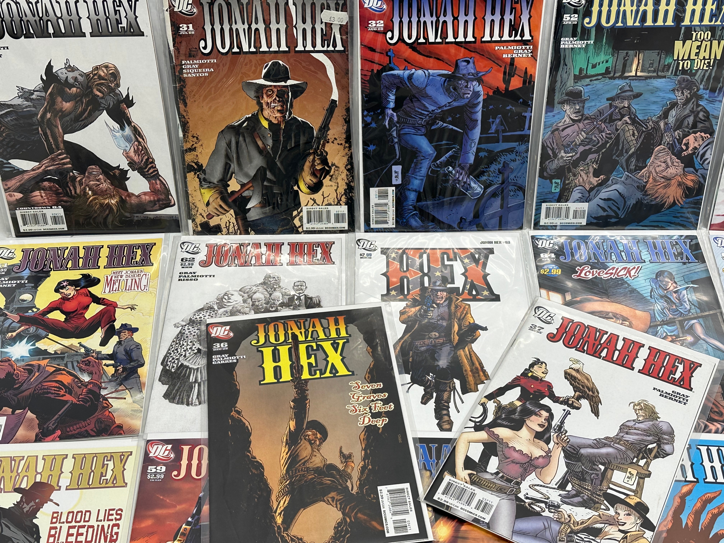 A collection of DC Jonah Hex comics. - Image 3 of 4