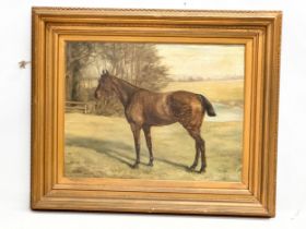 A large Late 19th Century oil painting on canvas by G. P. O'Shee. 1895. 66x51cm. Frame 91x76cm