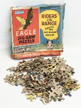 A 1950’s Eagle Riders of the Range jigsaw puzzle.