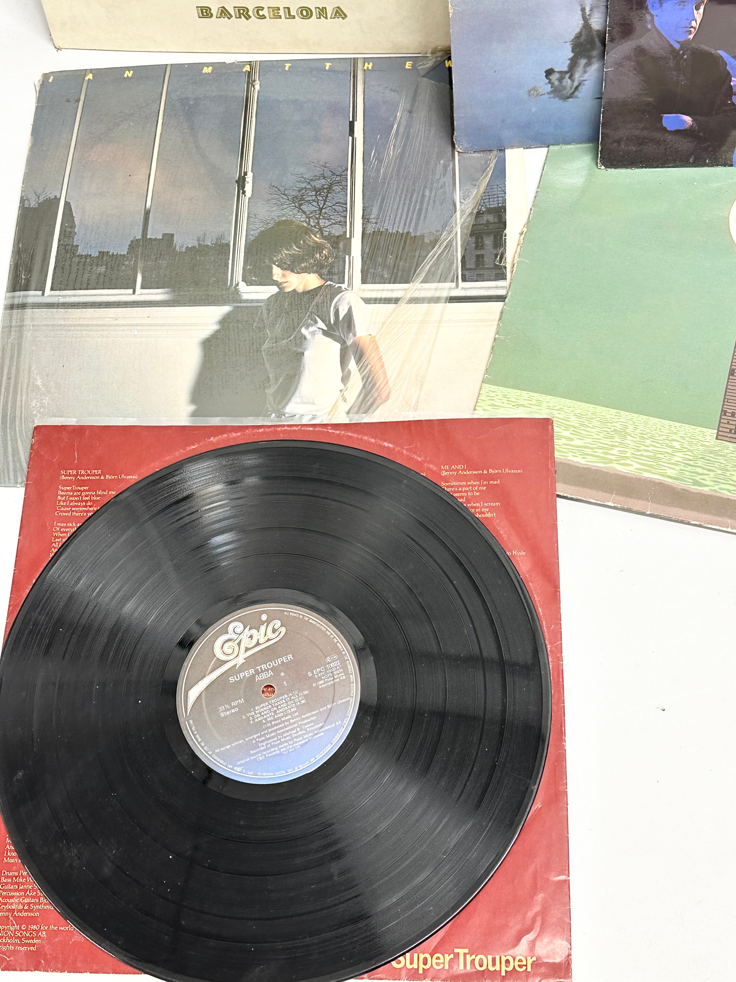 A collection of LP, vinyl records. Meatloaf, The Eagles, Elton John, Tina Turner, Billy Joel, - Image 12 of 12