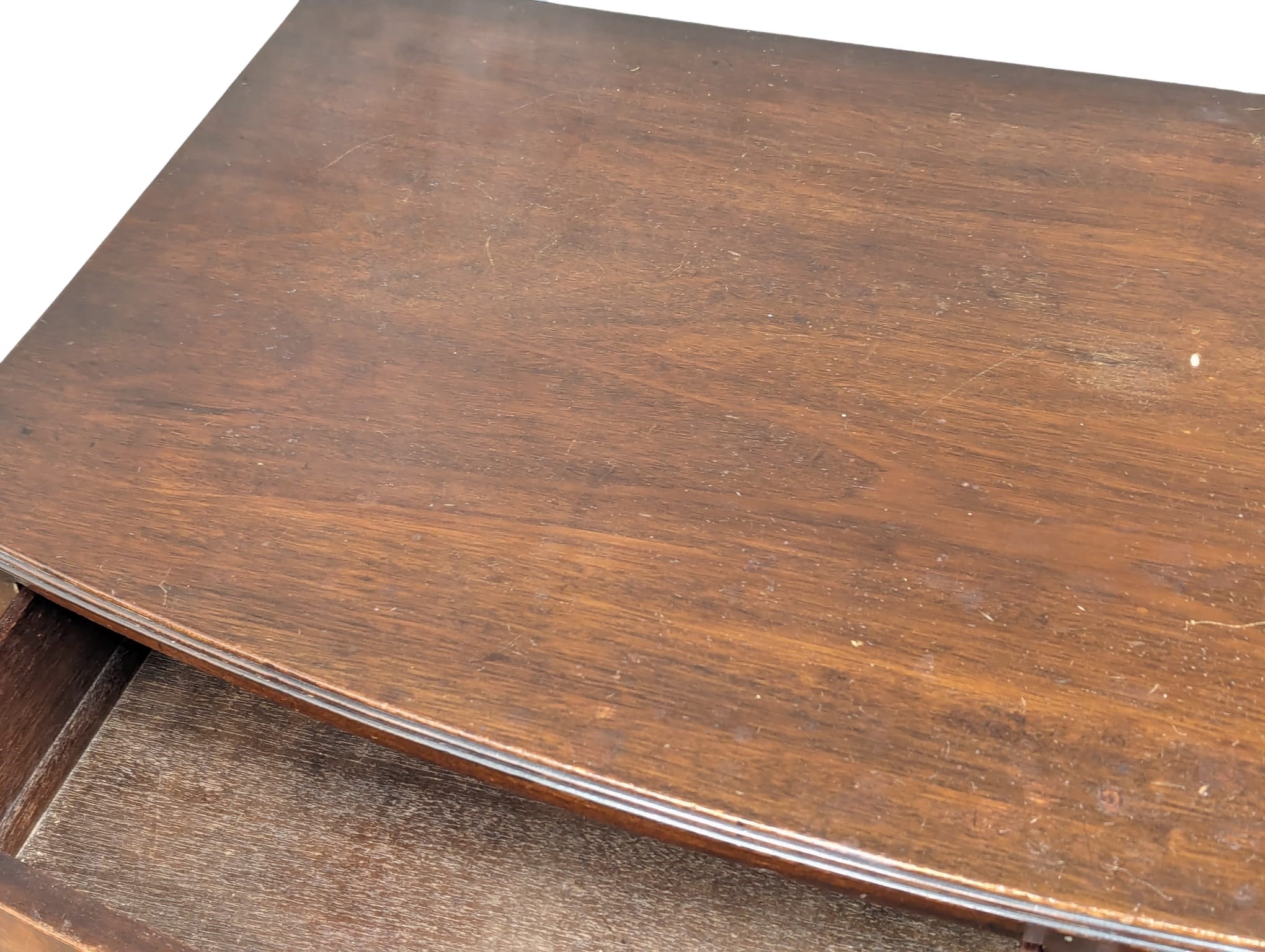 A Late 19th Century Georgian style mahogany side table. Circa 1850-1880. 110.5x57.5x77.5cm - Image 5 of 7