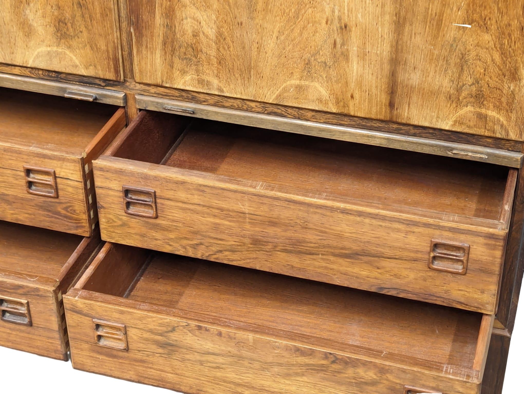 A Danish Mid Century rosewood cabinet designed by Johannes Andersen for Bernhard Pedersen & Son, - Image 7 of 11