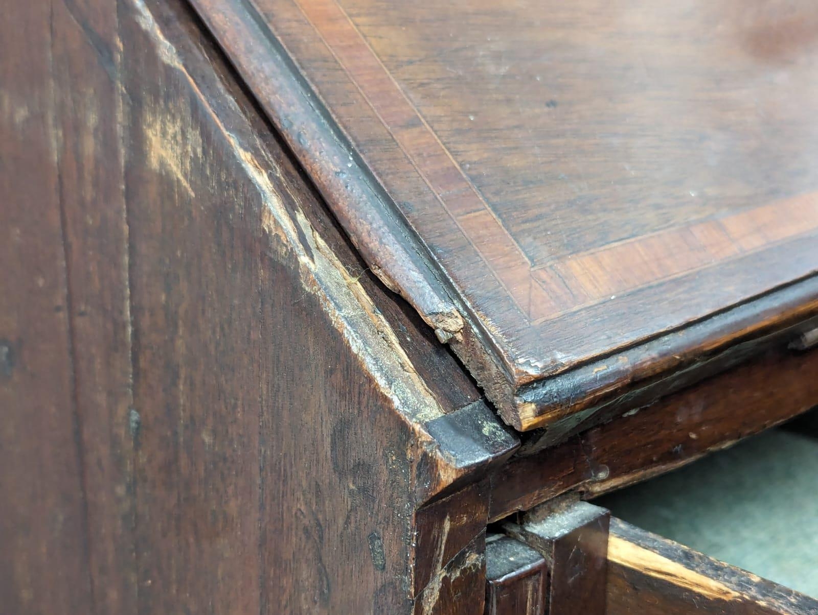 A Mid 19th Century Sheraton Revival inlaid mahogany writing bureau. 96x51x98.5cm - Image 8 of 10