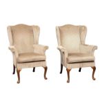 A pair of vintage Parker Knoll armchairs, Model 1140.