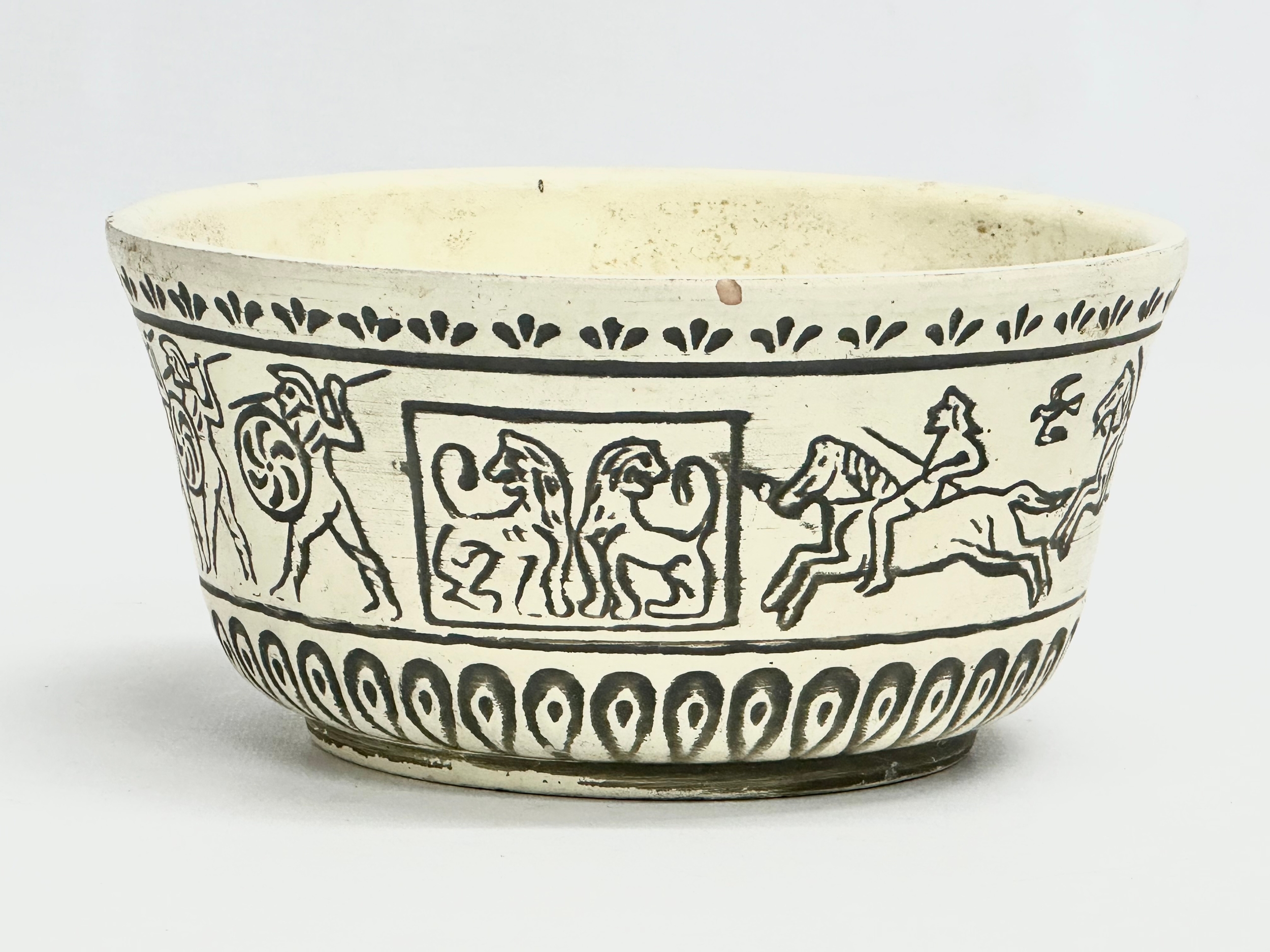 A Danish Mid Century bowl by Rogild. 16.5x8cm. - Image 3 of 5