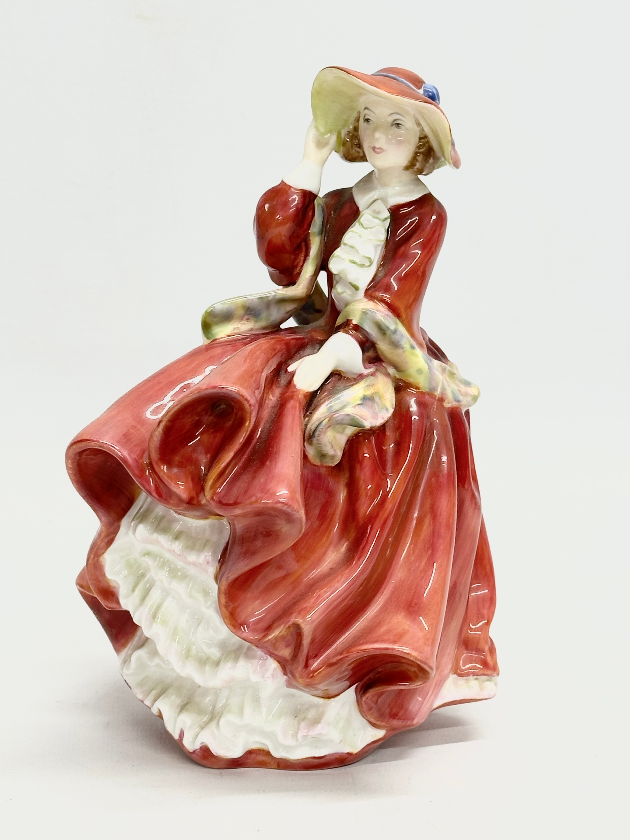 4 Royal Doulton figurines. Her Ladyship RN 842480. Top O’ The Hill, Denise, Pretty Ladies - Image 4 of 9