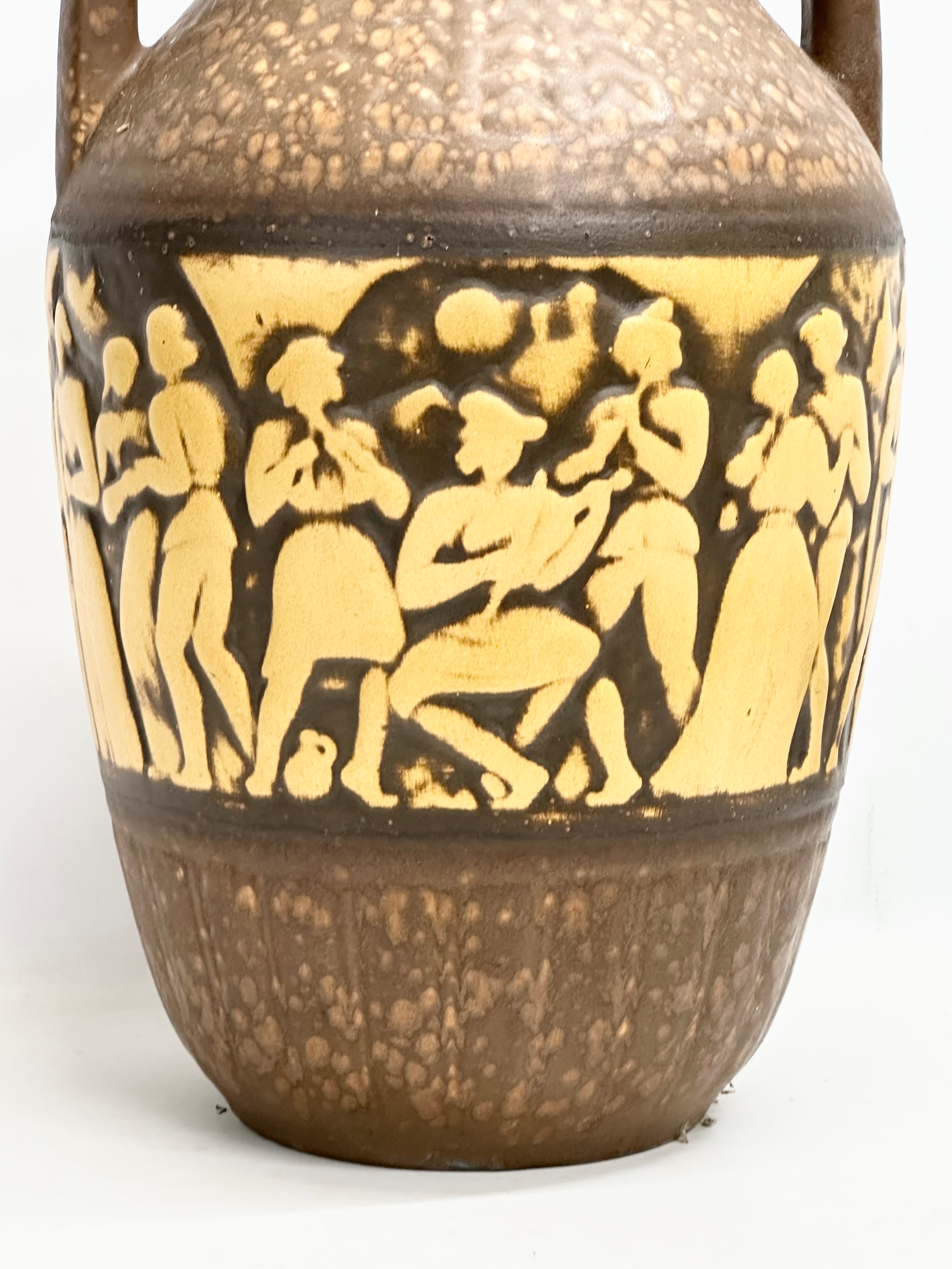 A large West German Mid Century ‘Amphora’ vase. 35x59cm - Image 3 of 3