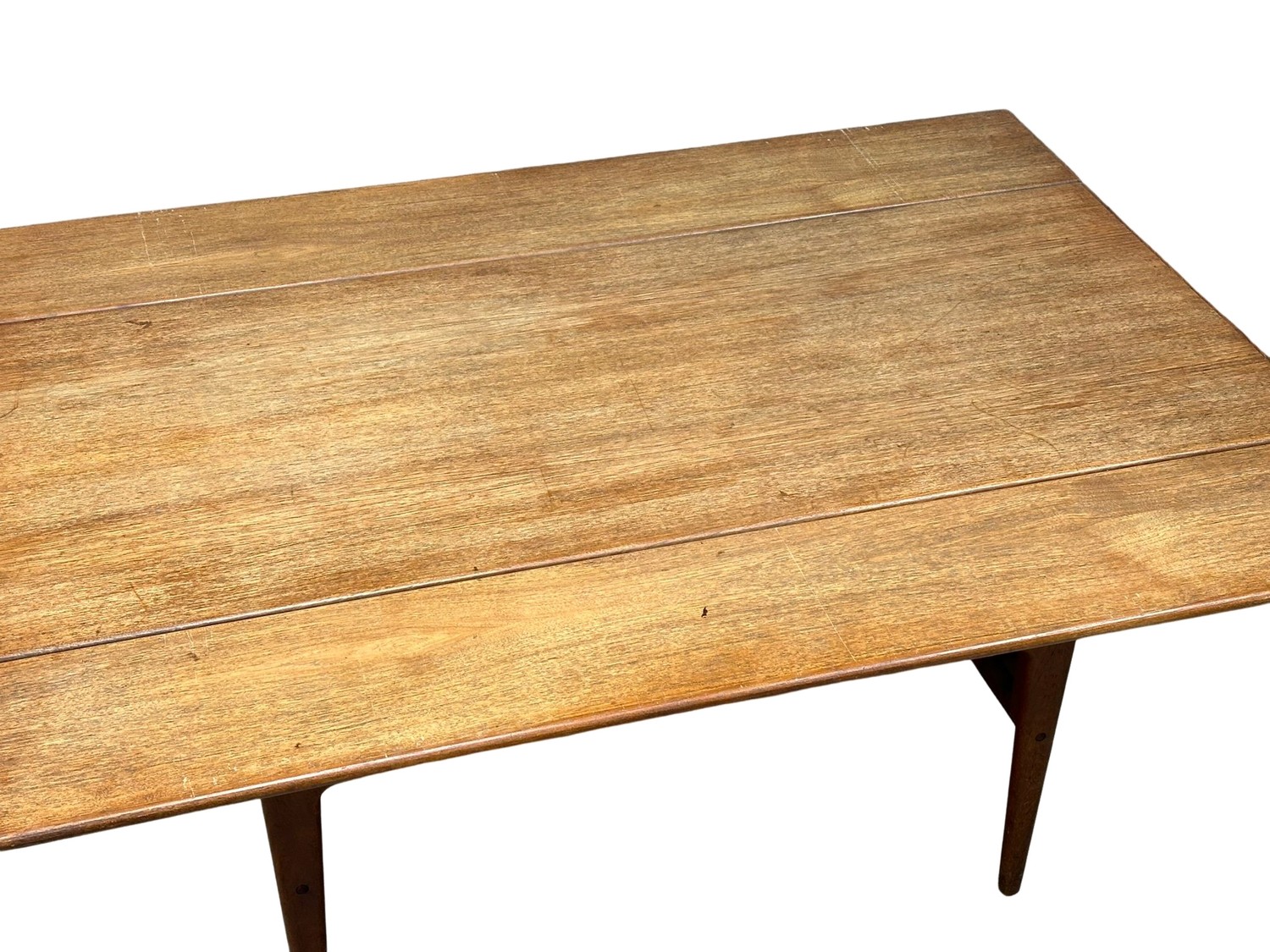 A Danish Mid Century teak ‘Elevator’ table designed by Kai Kristensen. Coffee table/dining table. - Image 7 of 8