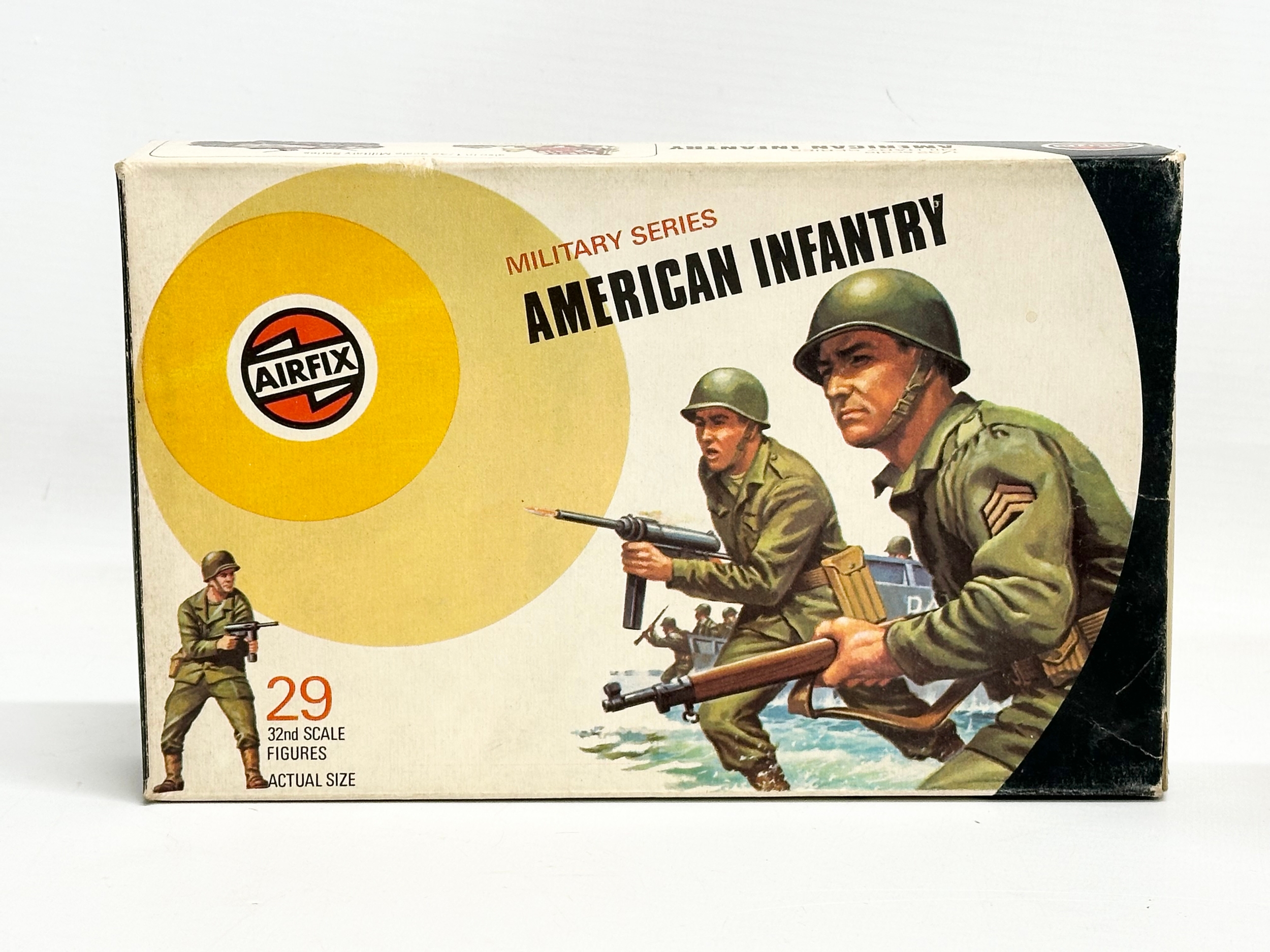 2 boxes of vintage Airfix WWII soldiers. Airfix Military Series U.S Paratroops, 30 pieces. Airfix - Bild 7 aus 7