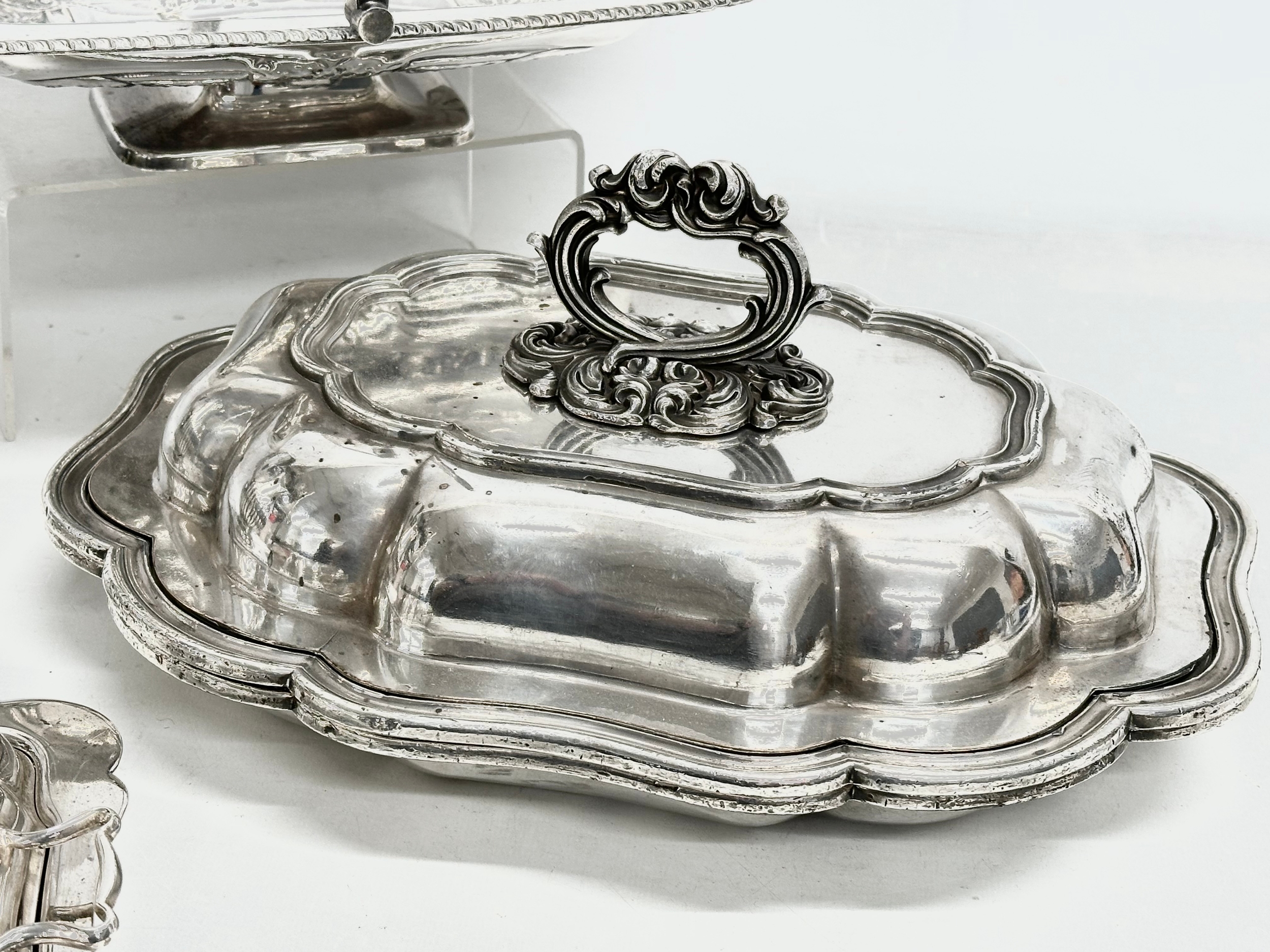 A collection of 19th and Early 20th Century silver plate. S.D. Neil Belfast etc. - Image 2 of 7