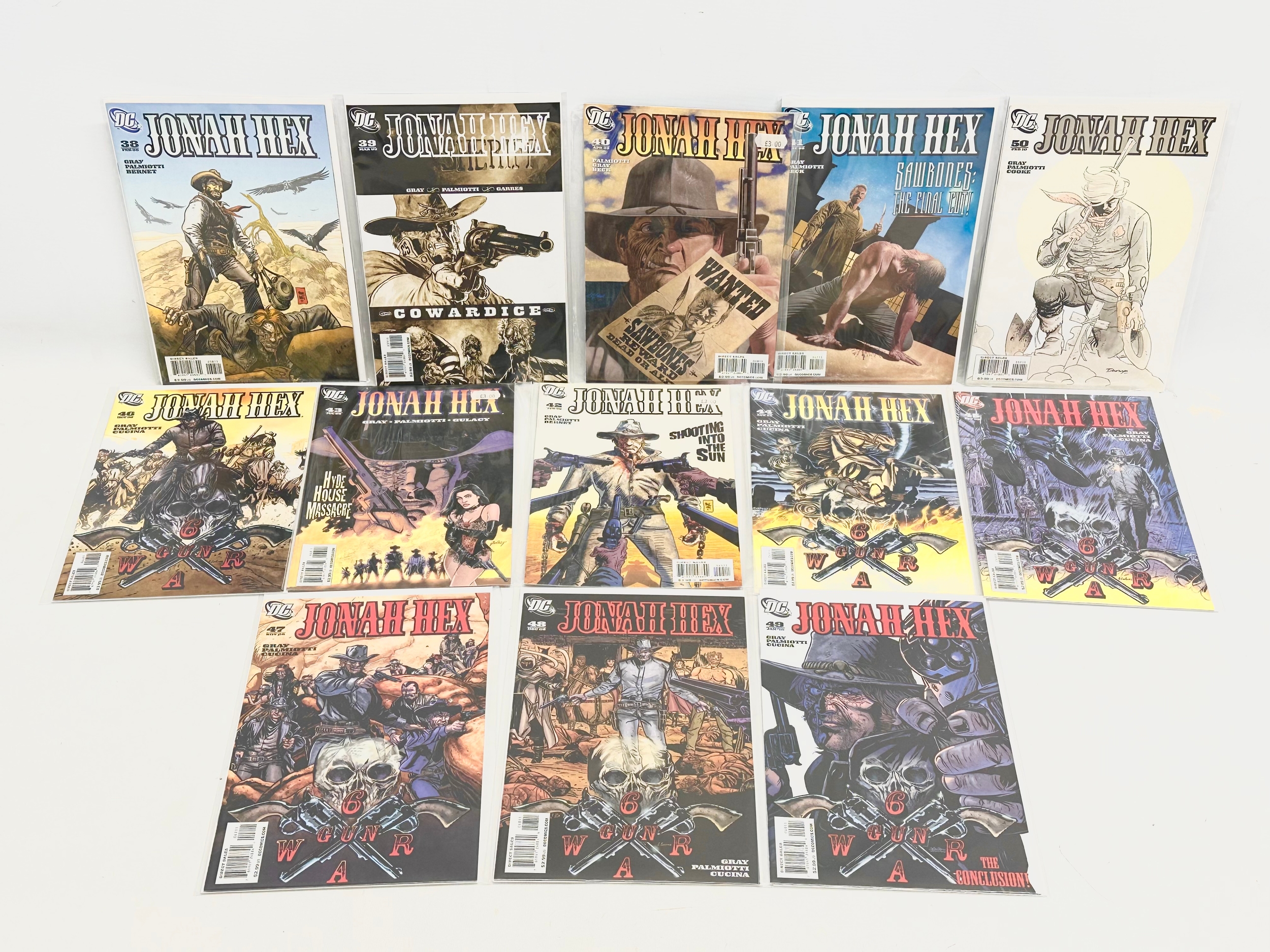 A collection of DC Jonah Hex comics.