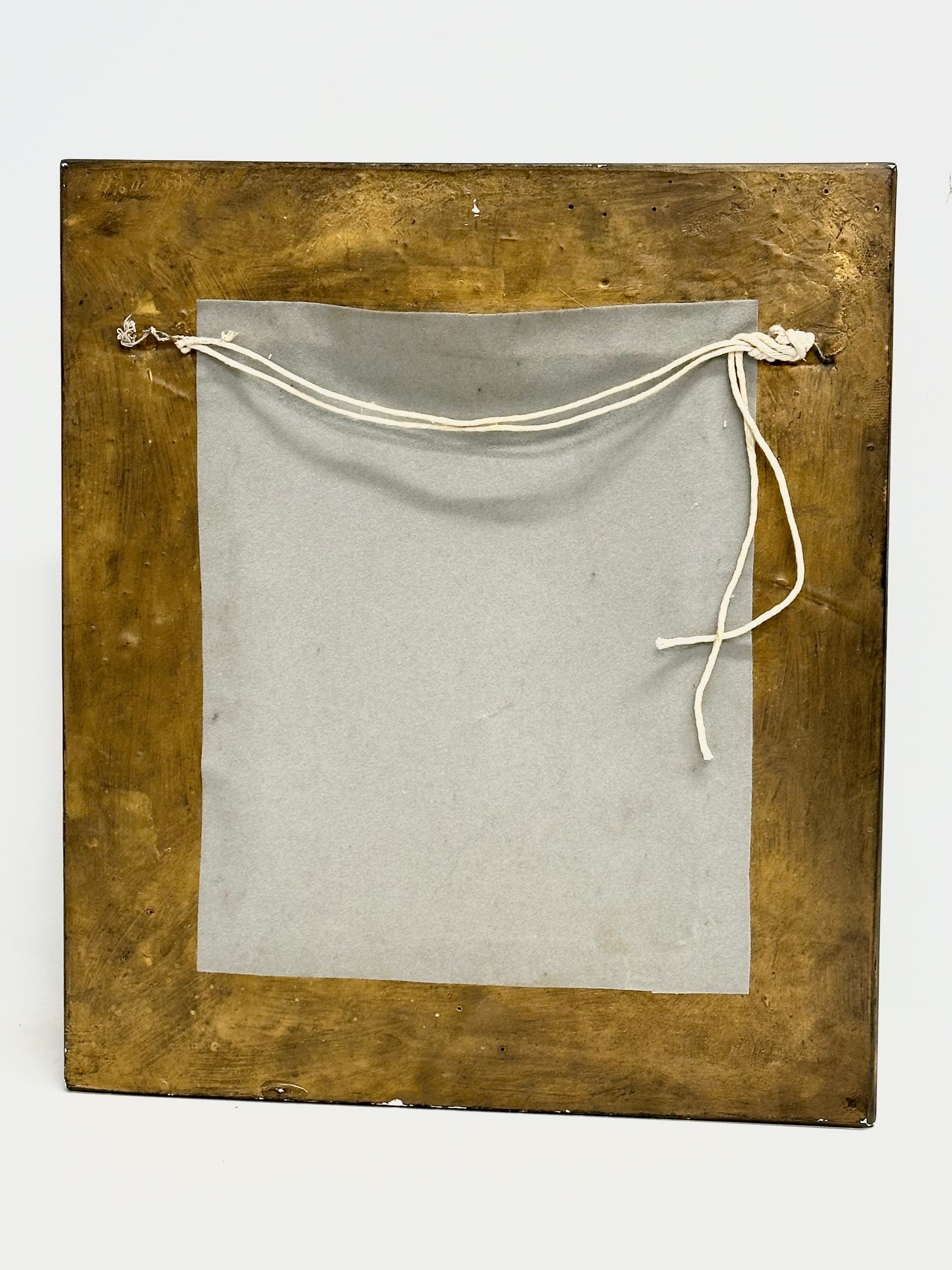 A gilt framed wall plaque. 35.5x11x40.5cm - Image 5 of 5