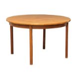 A Danish Mid Century teak dining table designed by Johannes Andersen. 127x71cm