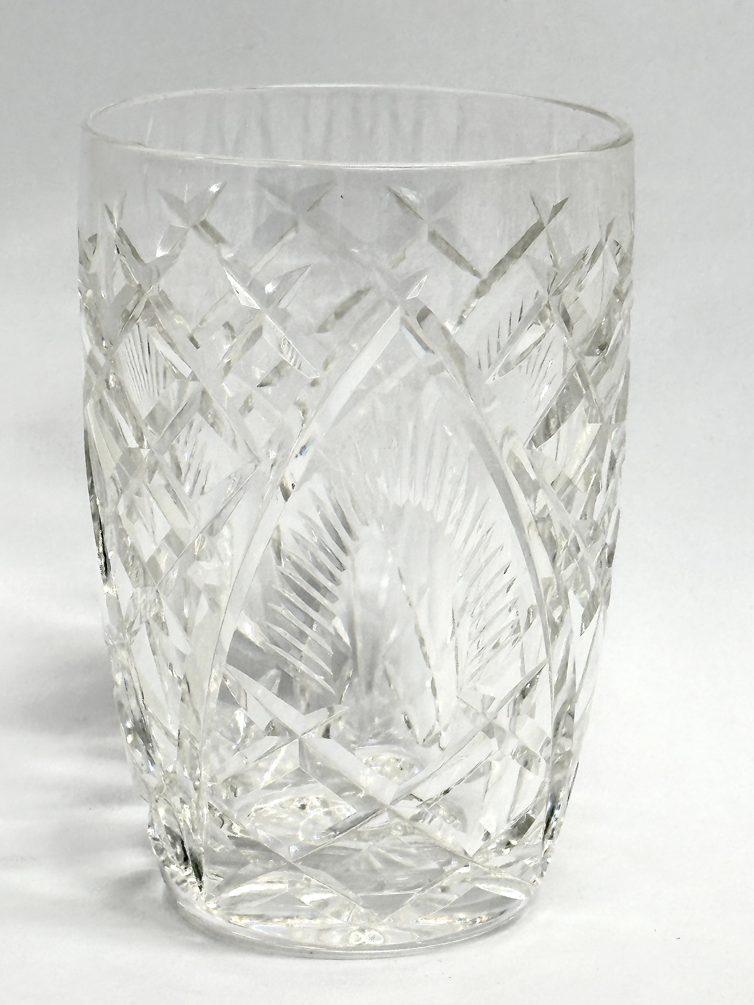 A set of 6 Waterford Crystal ‘Shannon Jubilee’ whiskey glasses. 7.5x11cm - Image 2 of 4