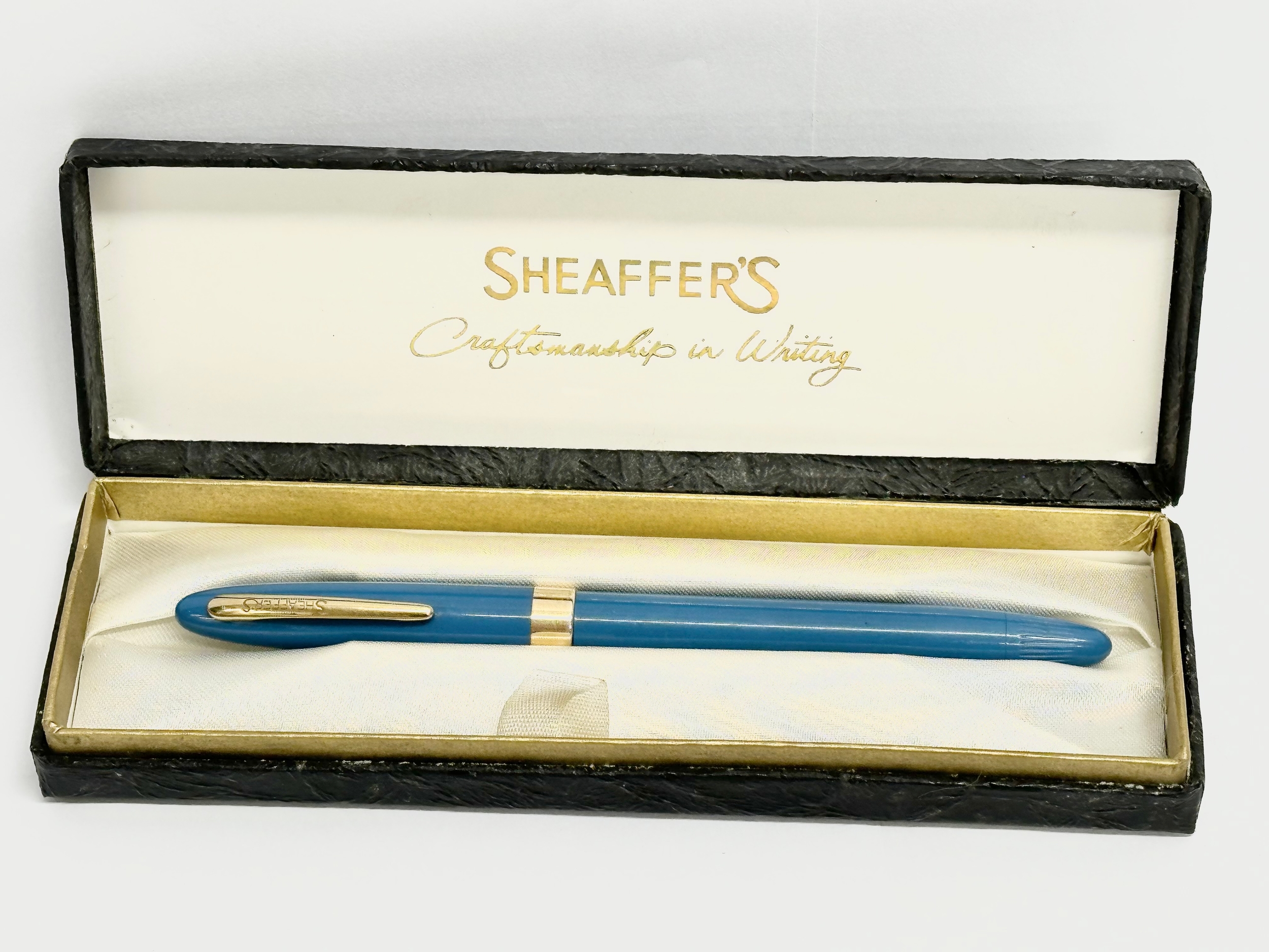 A 14k gold nip fountain pen by Sheaffer’s. - Image 2 of 3