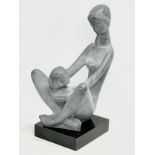 Kathy Klein. An Austin Productions ‘Generations’ Mother & Child sculpture designed by Kathy Klein.