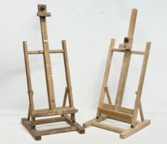 2 Daler-Rowney tabletop easels. 82cm