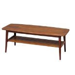 A Mid Century 2 tiered coffee table. 104x43x39cm