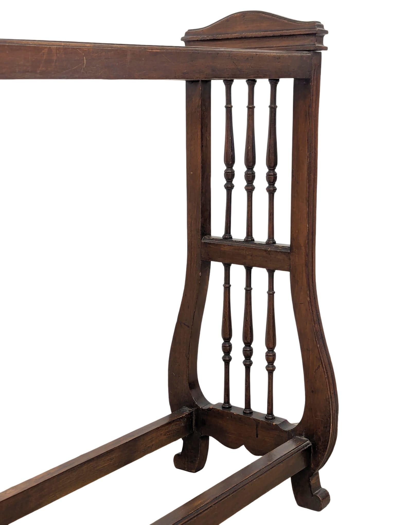 A late 19th Century walnut umbrella stand, 1890s. 69cm x 31cm x 75cm - Image 3 of 4