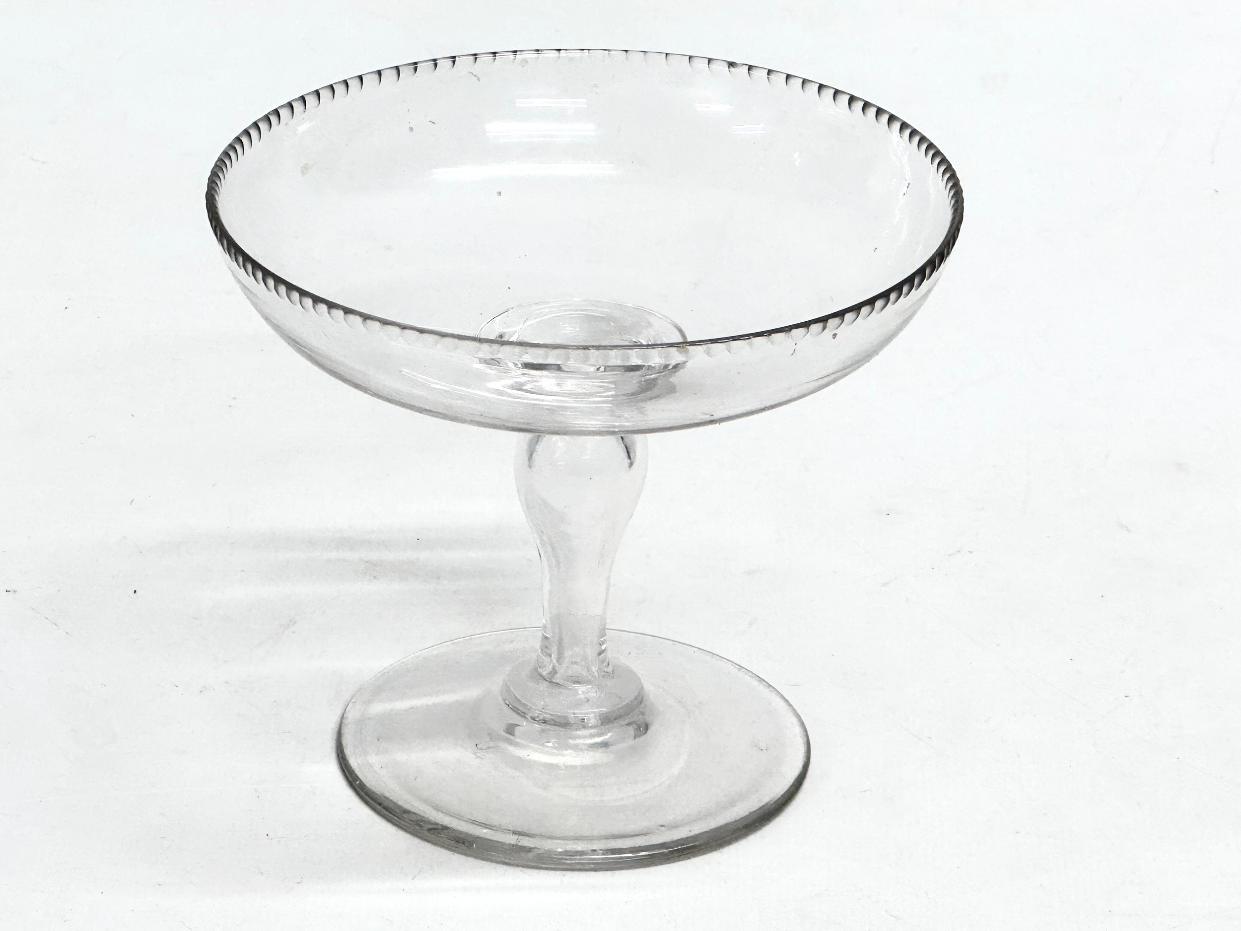 A Late 19th Century Victorian sweetmeat glass. Circa 1880-1900. 12x10.5cm