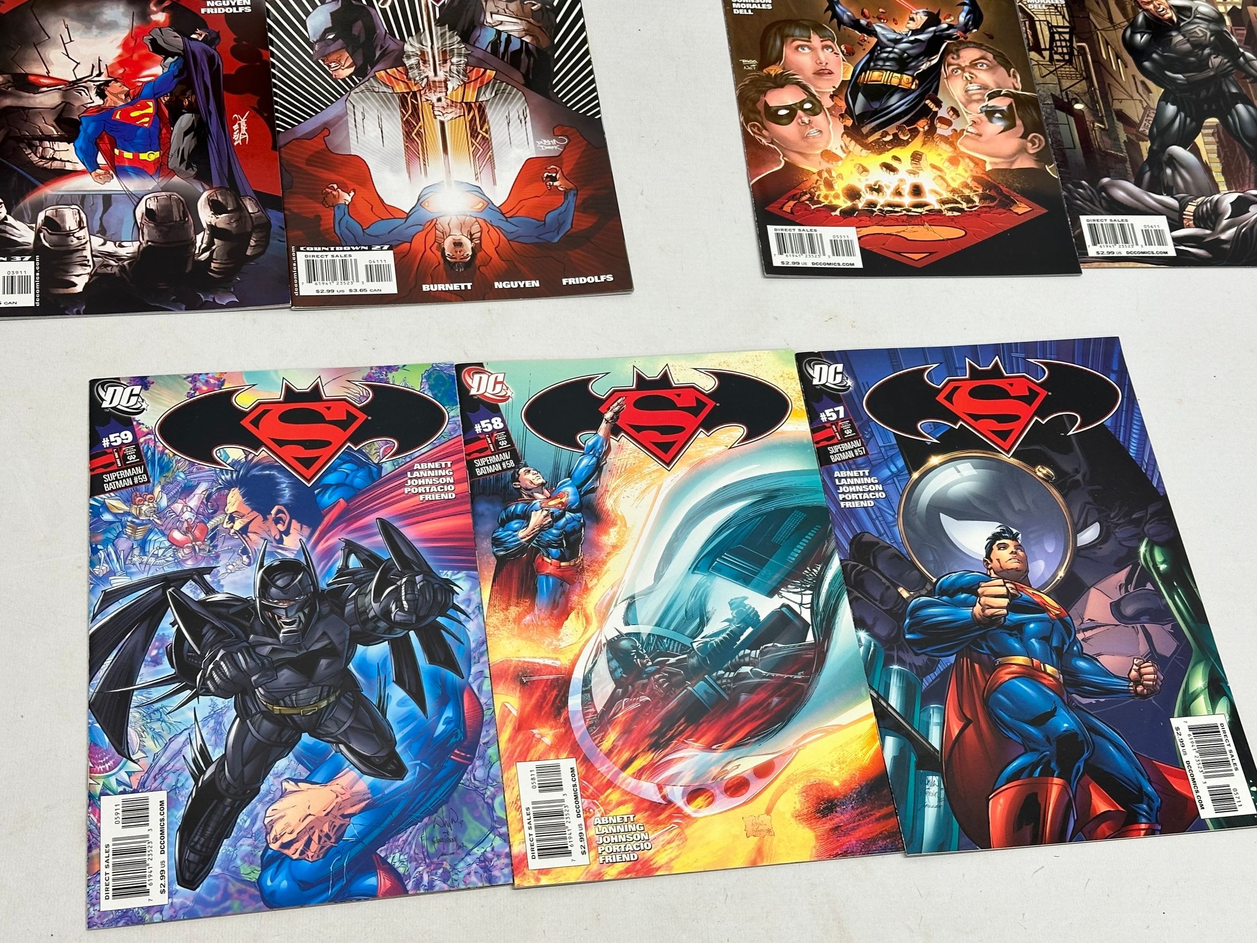 A collection of DC Batman and Superman comic books. Complete stories. - Image 2 of 4