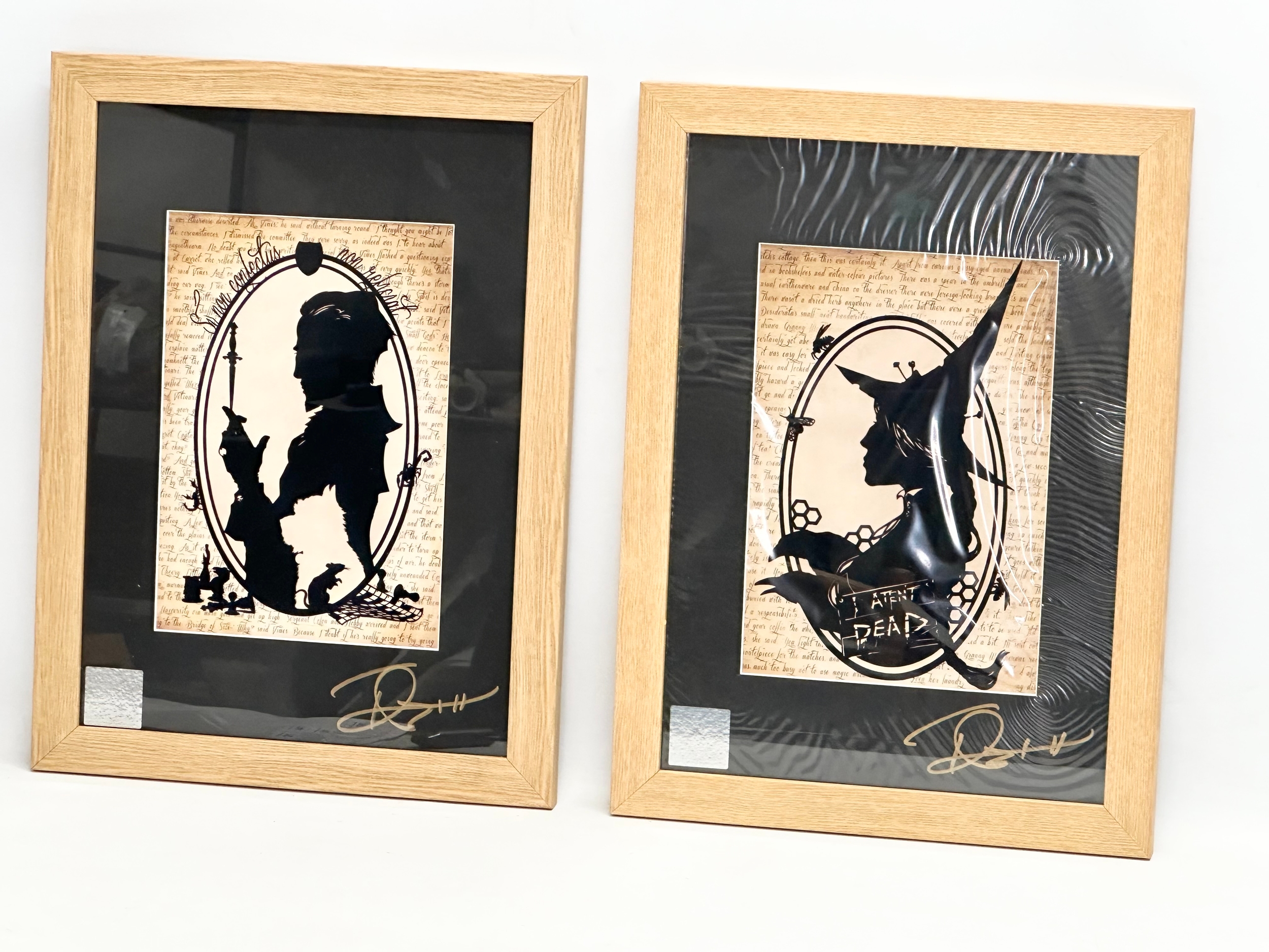 A set of 6 signed Terry Pratchett pictures. 35x47cm - Image 2 of 7