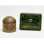 A Halton’s Honey & Milk Toffee beehive tin, together with a W.D & H.O Wills ‘The Three Castles”