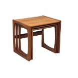 A G-Plan Quadrille Mid Century teak nest of tables.