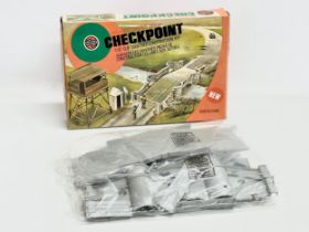 A vintage Airfix Military Series Checkpoint.