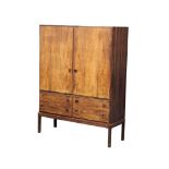 A Danish Mid Century rosewood cabinet designed by Johannes Andersen for Bernhard Pedersen & Son,