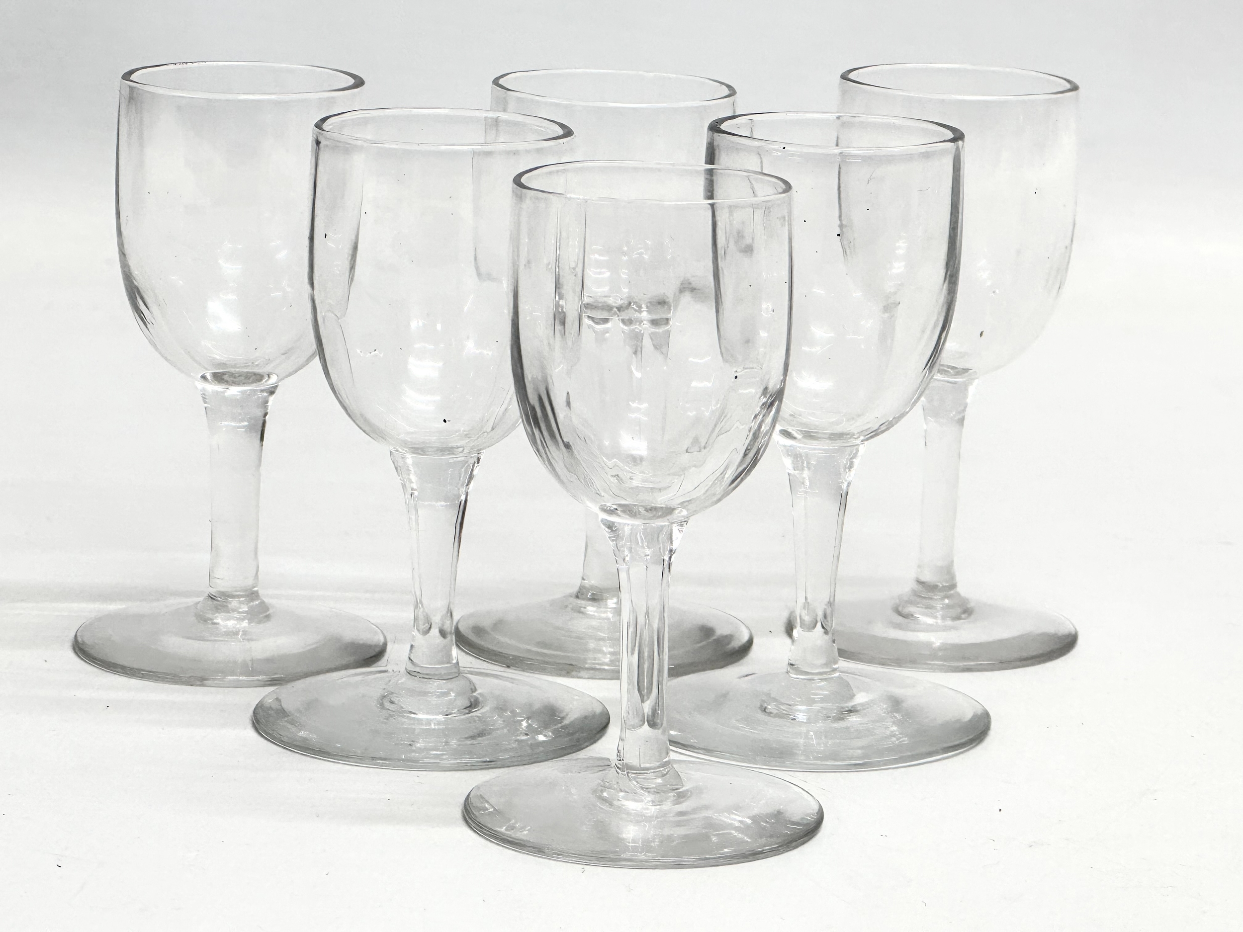 A collection of Late 19th and Early 20th Century liquor and cocktail glasses. - Image 3 of 5