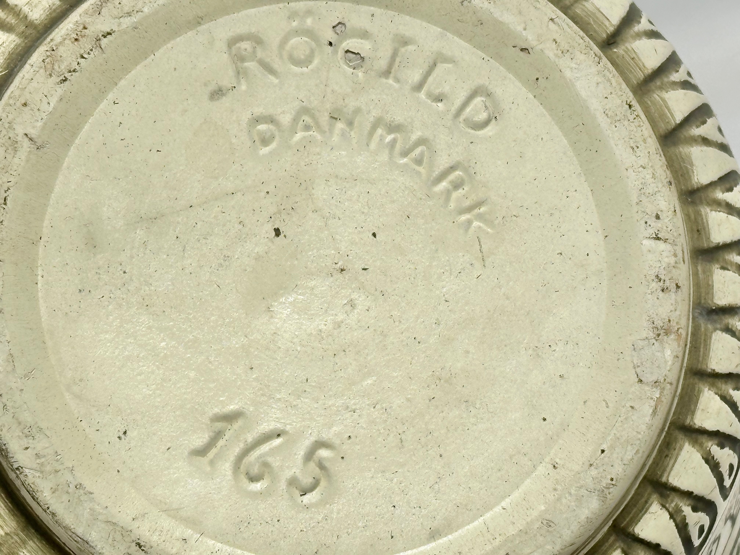 A Danish Mid Century bowl by Rogild. 16.5x8cm. - Image 5 of 5