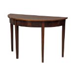 An early 20th Century mahogany hall table in the Georgian style, 109cm x 54cm x 71.5cm