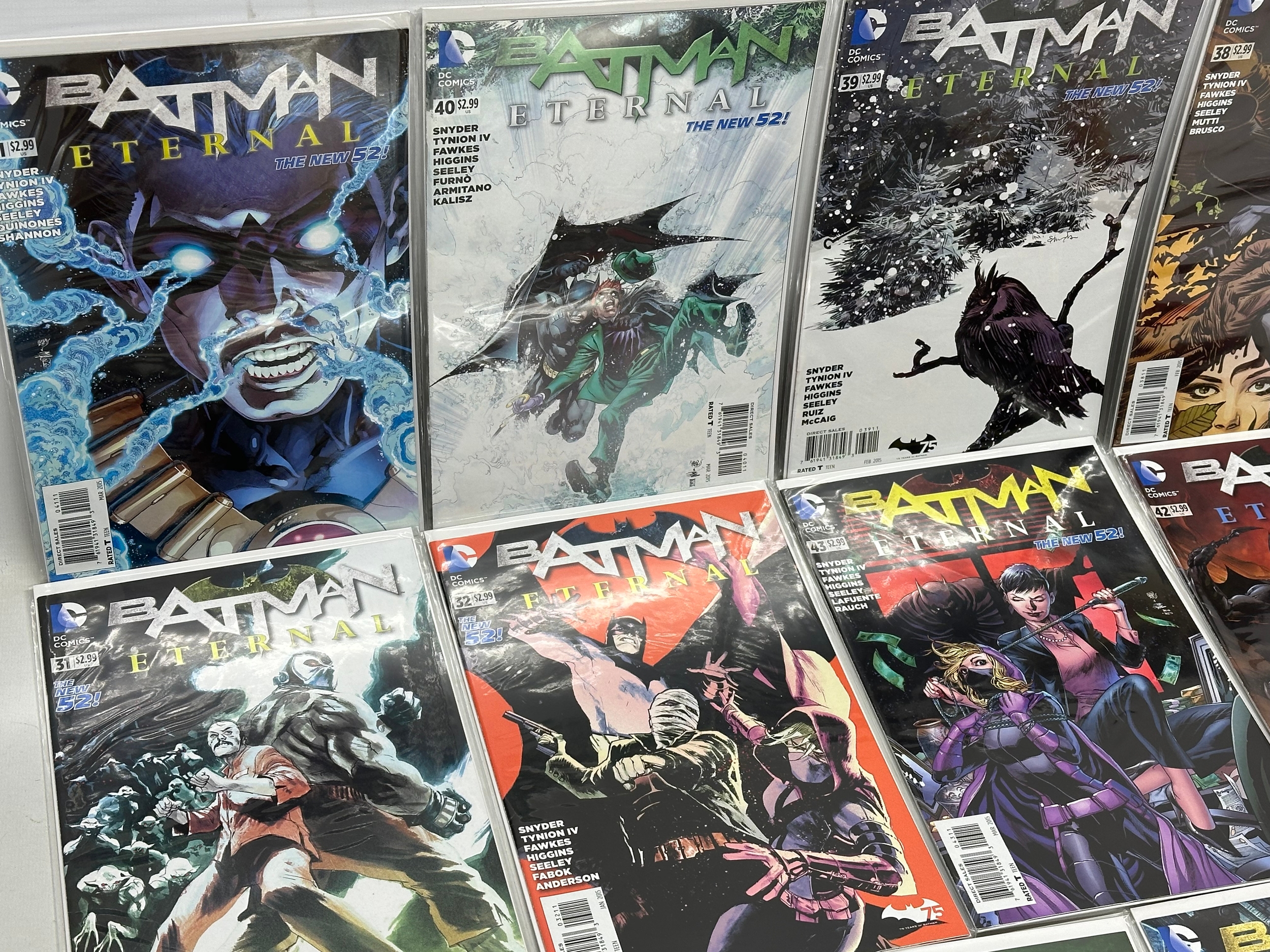 A collection of DC Batman Eternal comic books. - Image 3 of 4