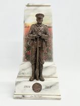 The Bradford Exchange First World War Centenary Armistice Sculpture. 323/4,999. 13x10x25.5cm