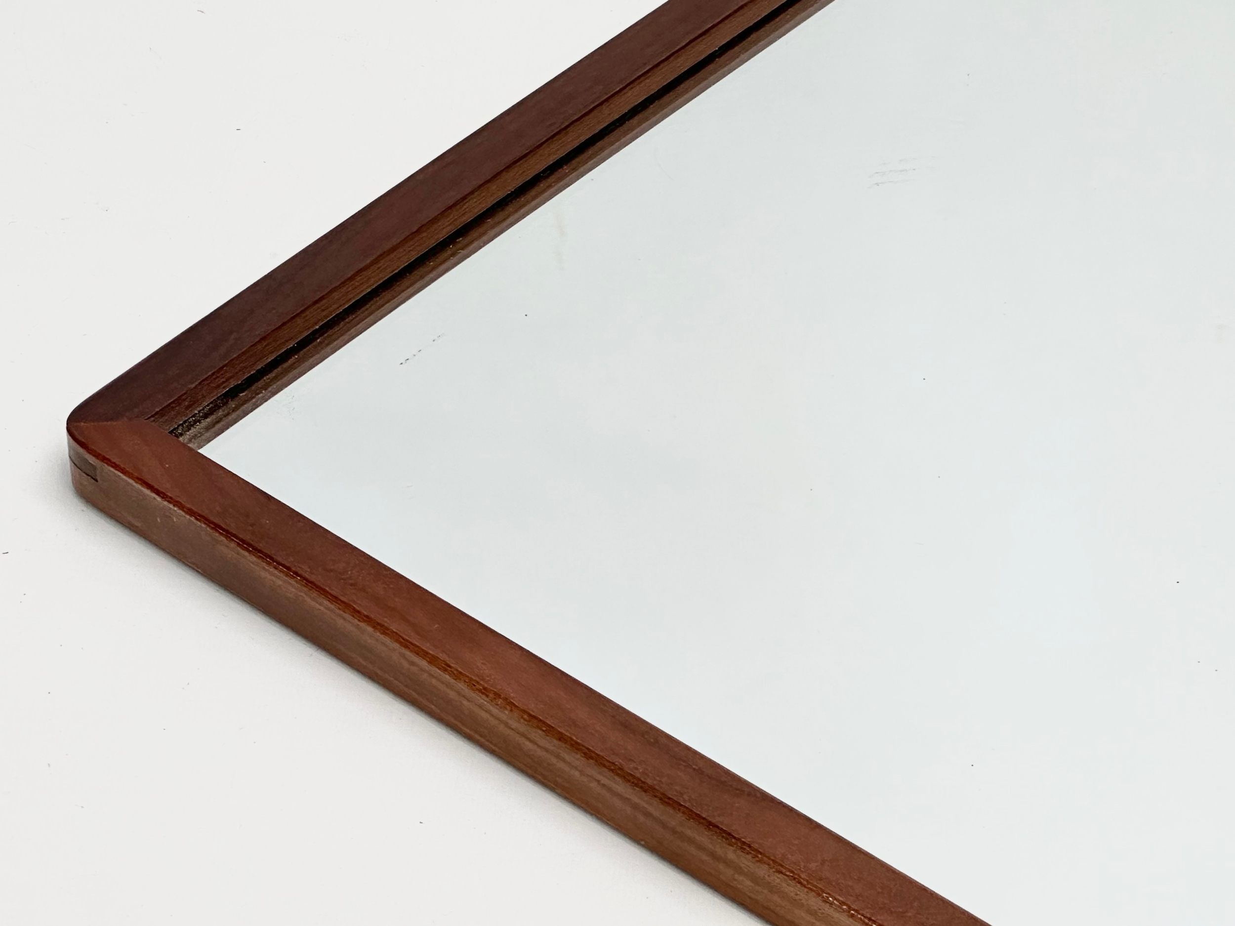 A G-Plan Mid Century teak mirror. 50.5x60.5cm - Image 2 of 3